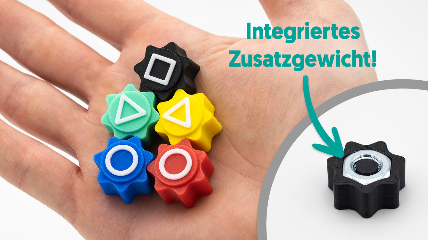 Gonggi-Set | Traditionelles koreanisches Spiel | Gonggi-Steine (beschwert)